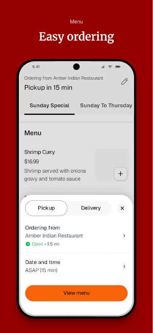 Amber Indian Restaurant Screenshot 2