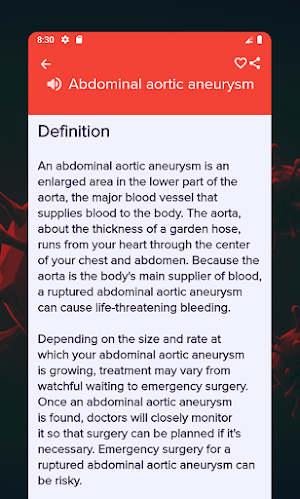 Diseases Dictionary Medical Screenshot 2