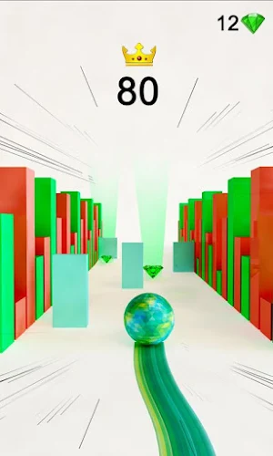 Ball Rolling Catch Up Rush Screenshot 2