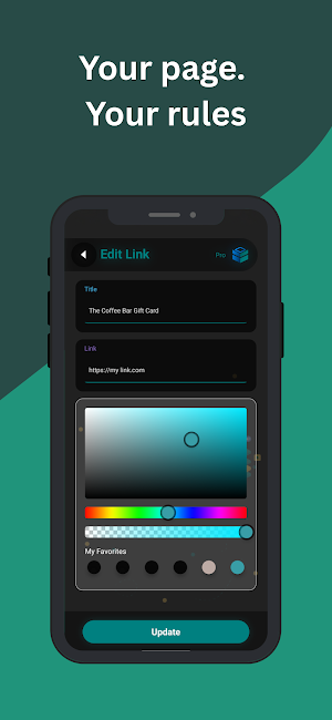 Goblocc – Digital Menu & Bio Screenshot 2