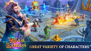 Warlords: Turn Based RPG Games PVP & Role Playing Screenshot 1