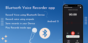 Bluetooth & headphone Recorder Screenshot 0