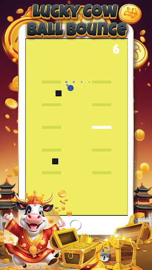 Lucky Cow Ball Bounce Screenshot 1