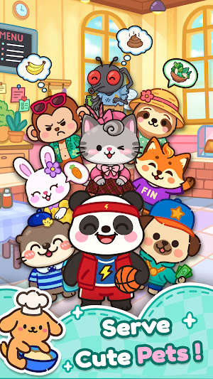 Capy Cook: Stickers & Merge Screenshot 2