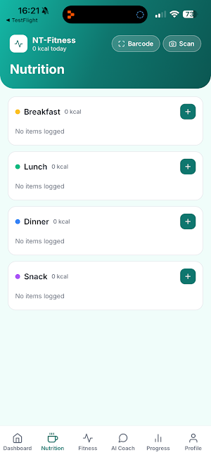 NT-FITNESS PRO Screenshot 1