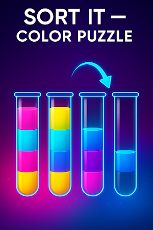 SORT IT – Color Puzzle Game Screenshot 0