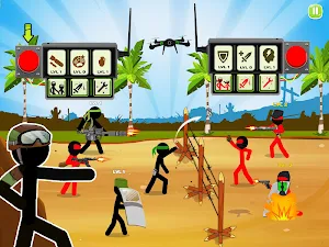 Stickman Army : Team Battle Screenshot 1