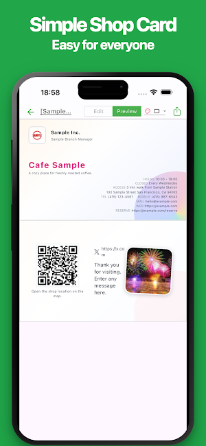 # Simple Shop Card Maker Screenshot 0