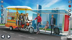Us Tuk Tuk Auto Rickshaw Games Screenshot 3