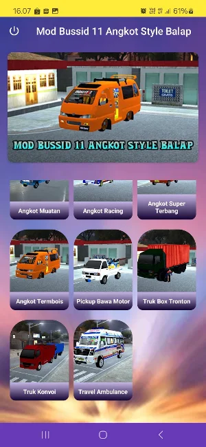 Bussid 11 Angkot Style Balap Screenshot 2