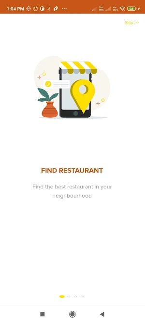 JustBiryani Screenshot 1