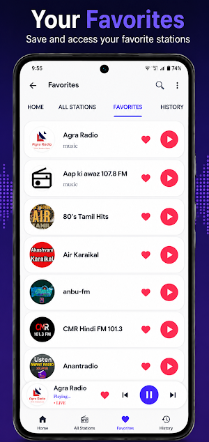Tamil FM HD 1000+ RadioThaalam Screenshot 2