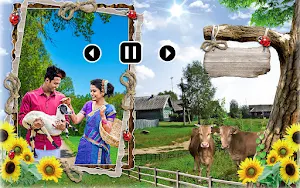 Village photo video maker song Screenshot 0