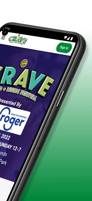 Crave food + music Festival Screenshot 1