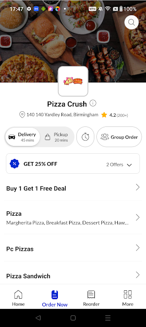 Pizza Crush Screenshot 1