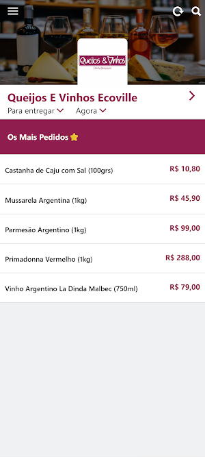 Queijos E Vinhos Ecoville Screenshot 0