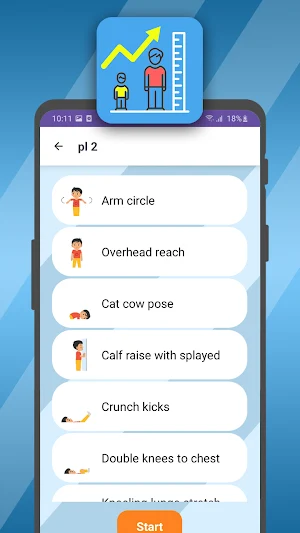 Exercises Grow Height for kids Screenshot 2