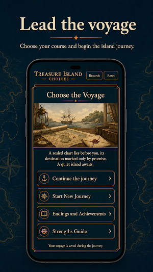 Treasure Island Choices Screenshot 0