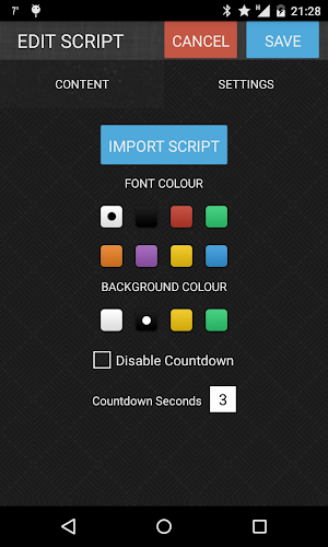 Teleprompter Pro Screenshot 3