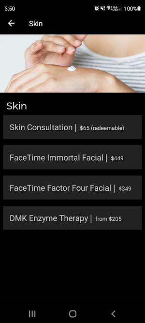 Facetime Skin Clinic Screenshot 2