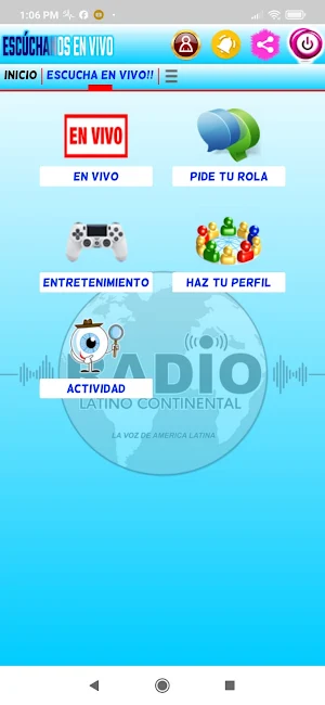 Radio Latino Continental Screenshot 1