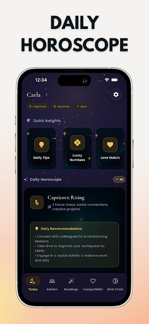 Natal Chart Astrology Screenshot 2