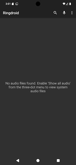 Ringdroid - Ringtone editor Screenshot 3