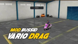 Mod Bussid Vario Drag Screenshot 1