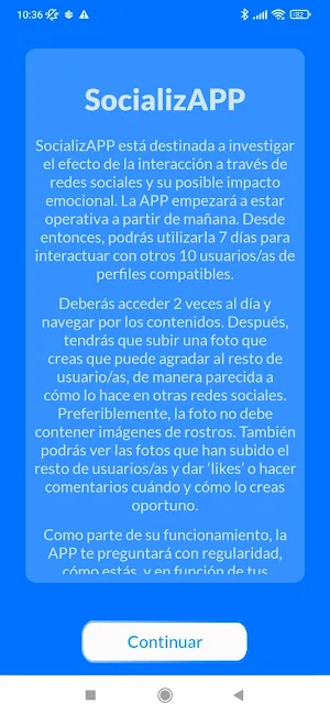 SocializApp Screenshot 1