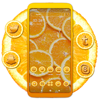 Orange Slice Theme Launcher