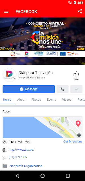 Diáspora TV Screenshot 2