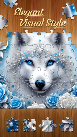 Sparkle Jigsaw Puzzle Games Screenshot 1