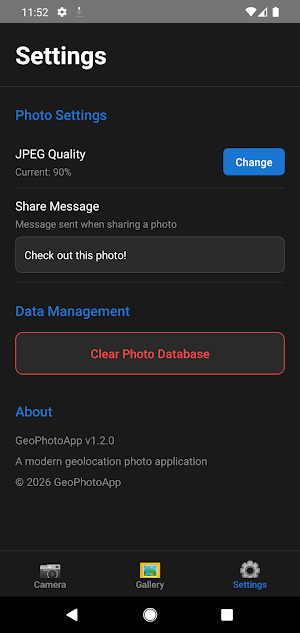 Geo Photo App Screenshot 3