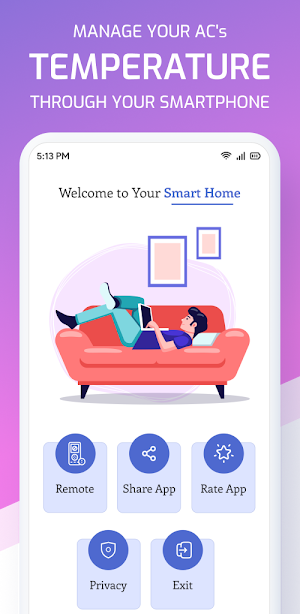 Smart AC Remote for Kolin Screenshot 0