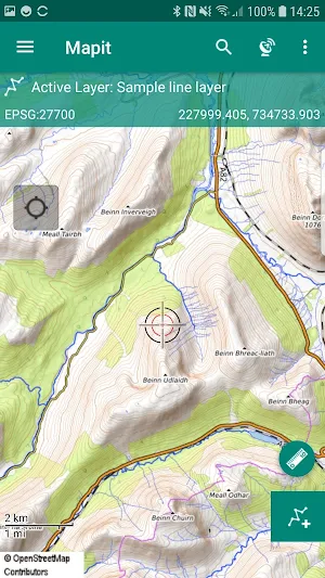 Mapit Spatial - GIS Data Collector & Measurements Screenshot 1