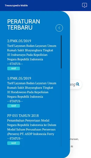 Treasurypedia Mobile Screenshot 2