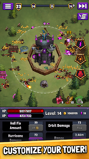 Evil Tower - Roguelike Defense Screenshot 1