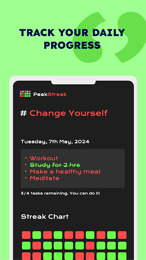 PeakStreak - Take A Challenge Screenshot 2