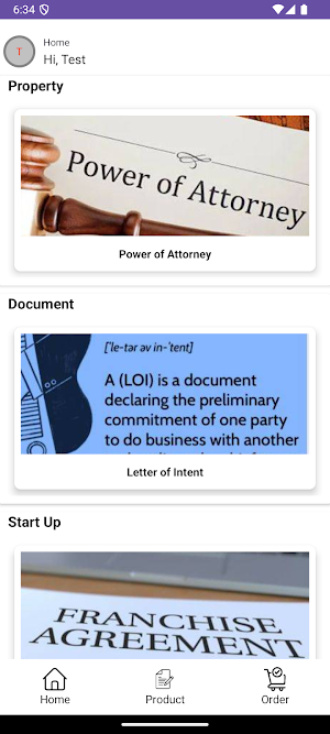 Legal Papers Screenshot 1