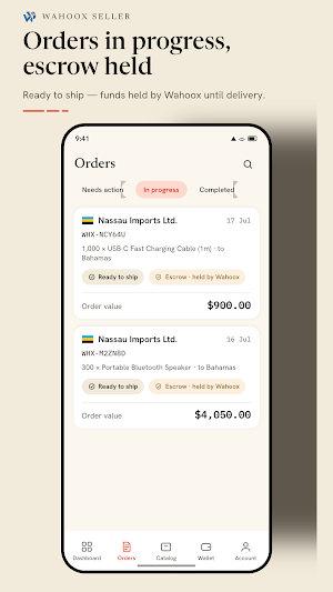Wahoox Seller Screenshot 1