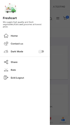 Freshcart App Screenshot 3