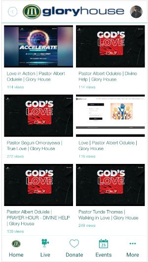 Glory House Church Screenshot 2