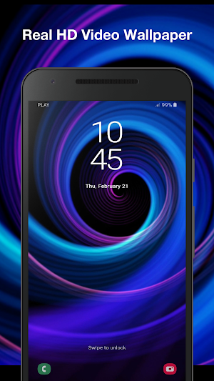 3D AMOLED Live Wallpaper PRO Screenshot 2
