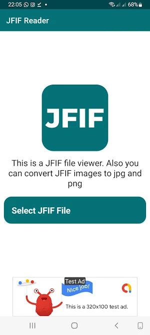 JFIF Viewer & Converter Screenshot 0
