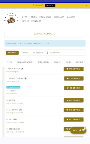 Pizzeria Alicante Screenshot 2