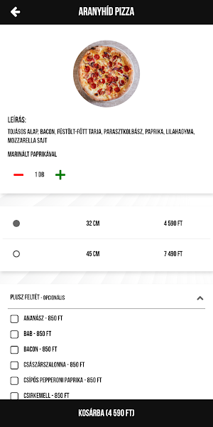 Aranyhíd Étterem Screenshot 2