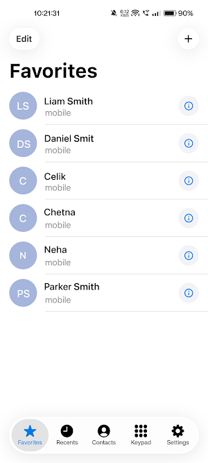 Liquid Phone Screenshot 0