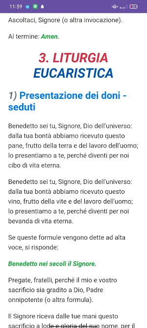 Santa Messa (Italian) Screenshot 3