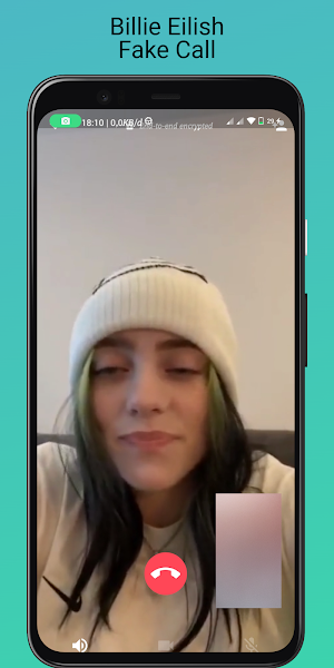 Billie Eilish + Fake Call Screenshot 1
