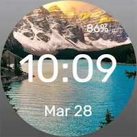 Turquoise Lake - Watch Face